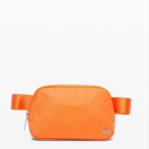 Lululemon orange belt bag